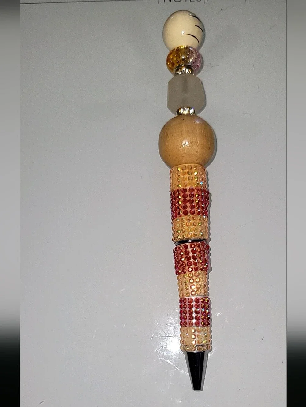 Handcrafted Beaded Pen | Refillable Ballpoint | Gift